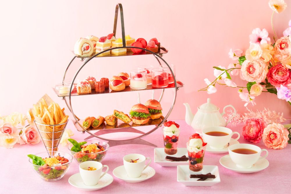 「いちごアフタヌーンティーセット」イメージ