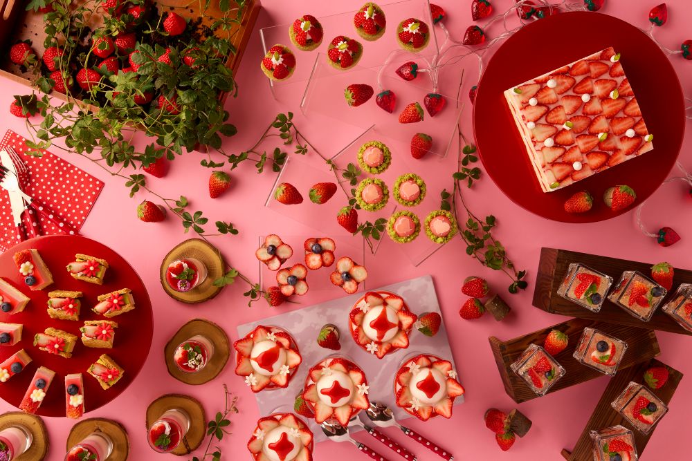 「ストロベリースイーツブッフェ～Strawberry Flower Garden～」イメージ