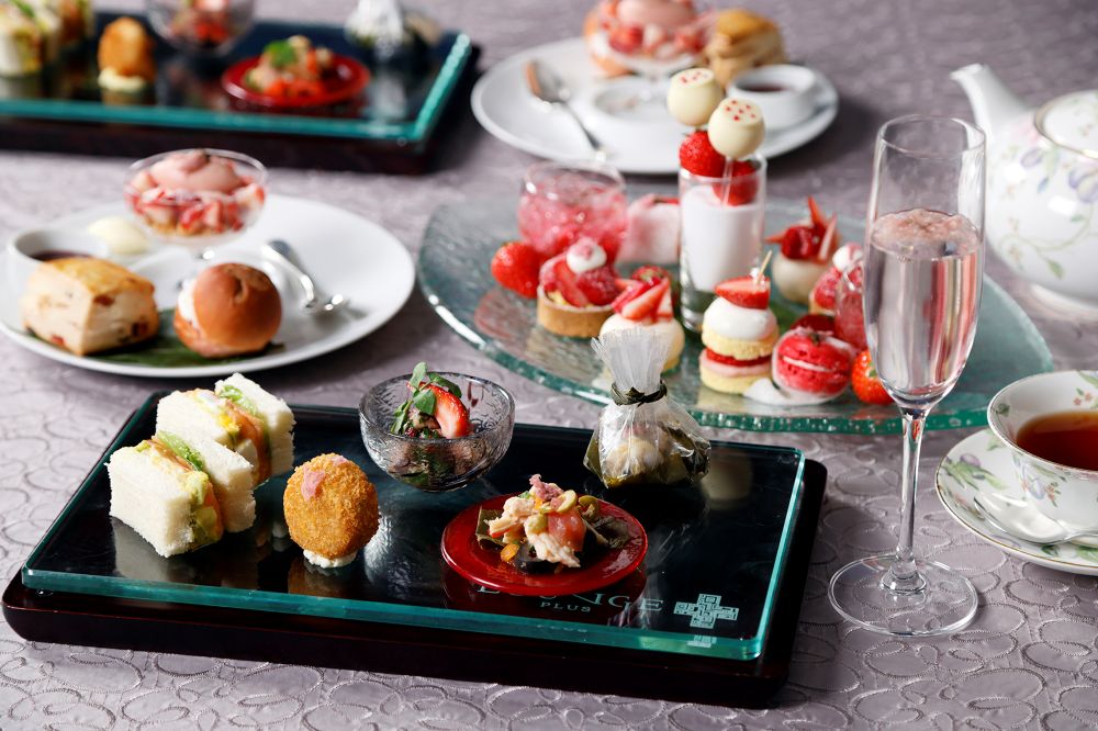 「桜といちごのアフタヌーンティー」イメージ