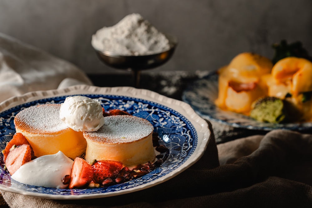 「季節限定苺農家直送『とちあいか』パンケーキ」税込み1,650円