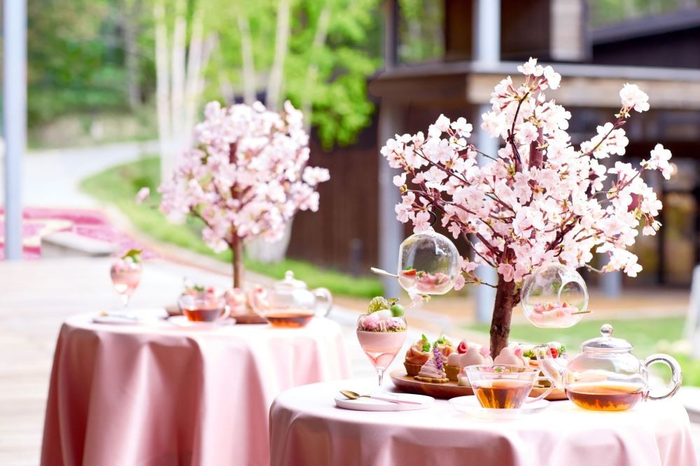 「お花見団子アフタヌーンティー」イメージ