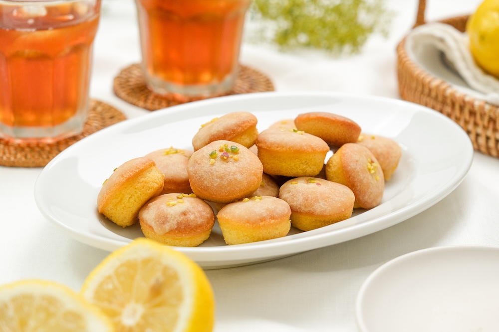 「瀬戸内レモンのひとくちケーキ」イメージ