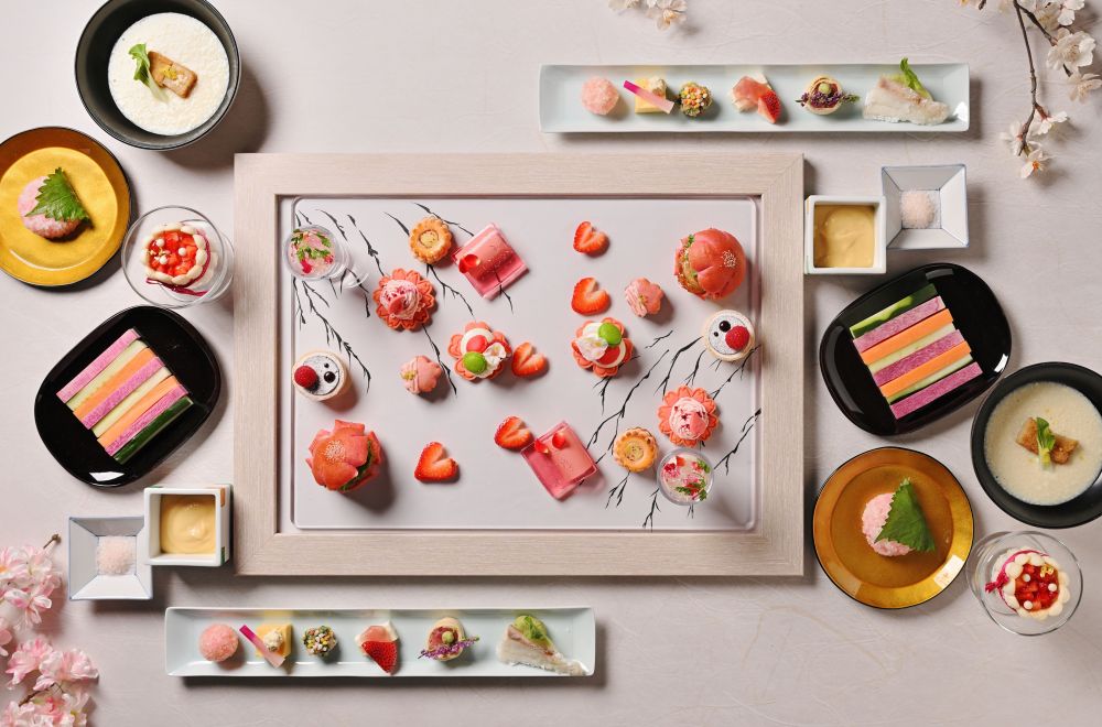 アフタヌーンティーセット「Art of Plate～香風駘蕩（かふうたいとう）～」イメージ