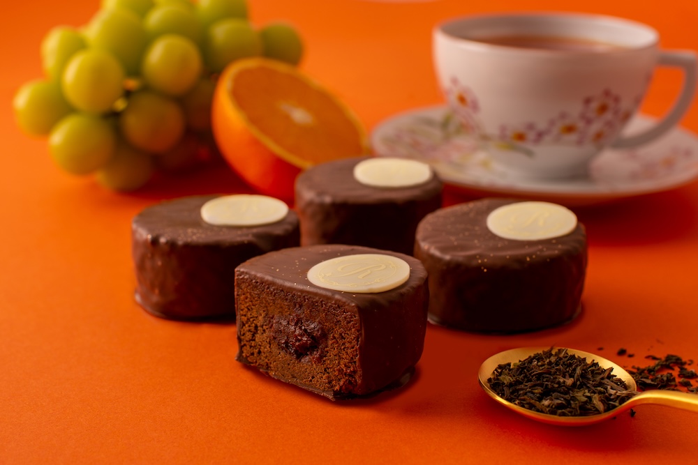 「ラムーン・ザッハトルテ　アールグレイ＆オレンジ」4個入り・税込み1,695円