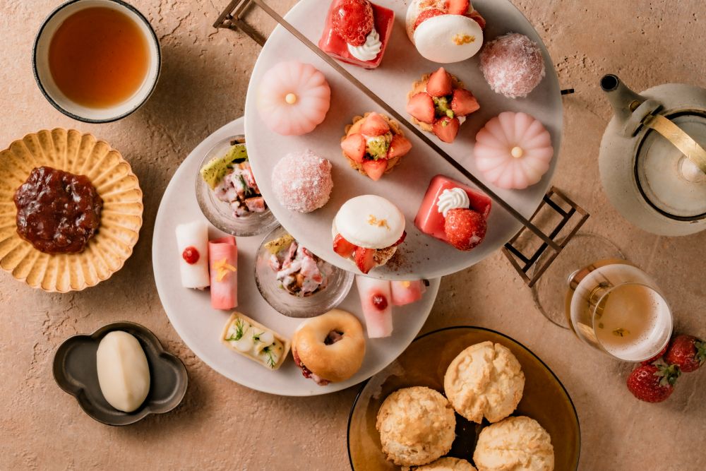 「いちごづくしのストロベリーアフタヌーンティー」イメージ