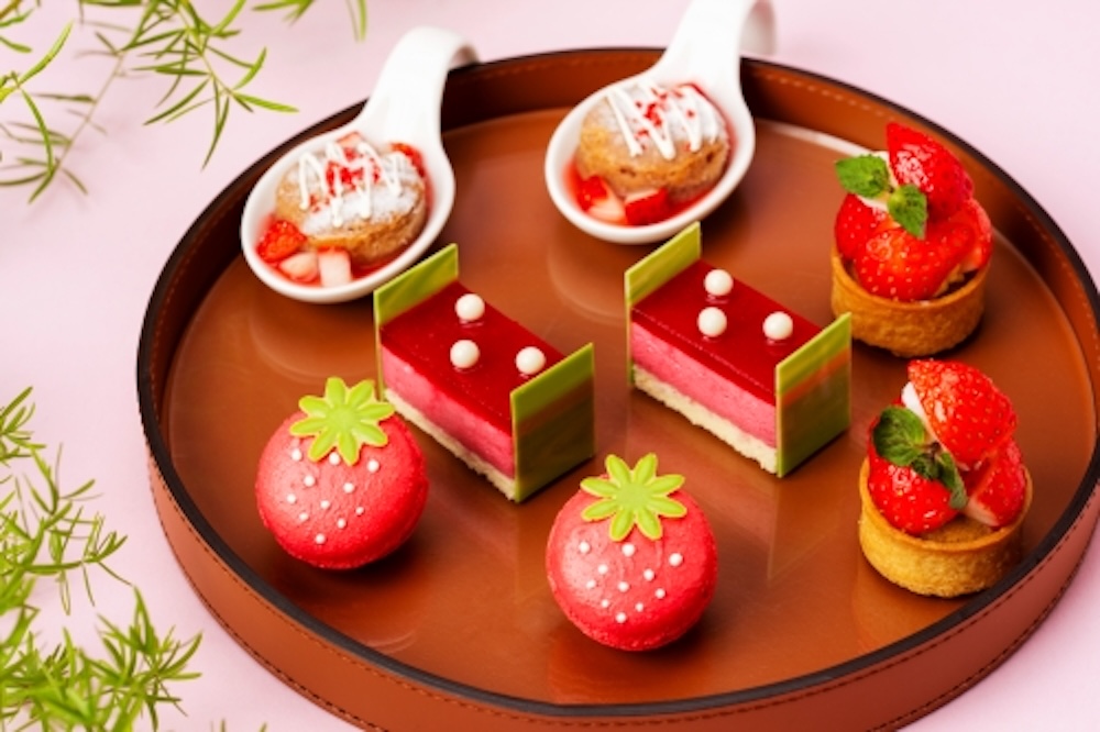 「宮古島産いちごのストロベリーアフタヌーンティー」イメージ