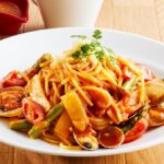 「春野菜とあさりのトマトソース生パスタ」税込み1,859円