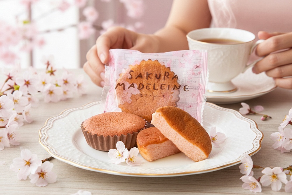 「さくらマドレーヌ」イメージ