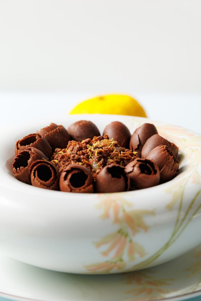 「ムース・オ・ショコラ・ユズ」税込み1,870円