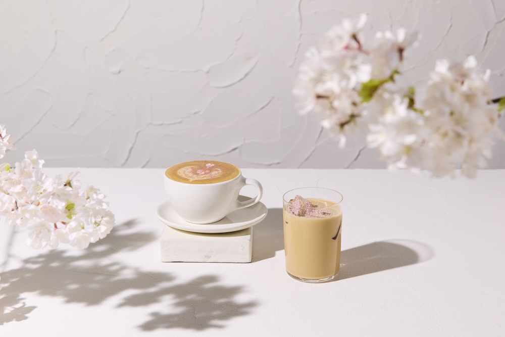 「チェリーブロッサムラテ」税込み850円