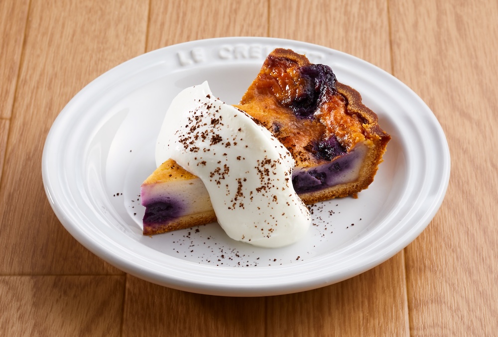 「自家製 ブルーベリーのベイクドチーズタルト」税込み759円