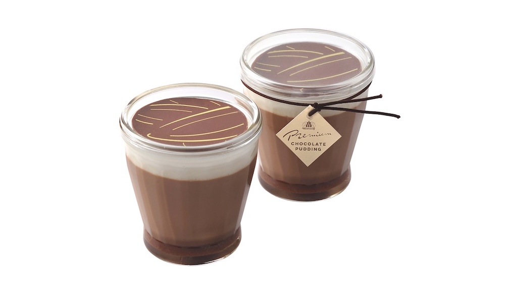 2月10日〜2月14日に販売される「濃密プレミアムチョコレートプリン」税込み594円