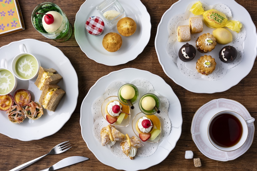「レトロモダンアフタヌーンティー」イメージ