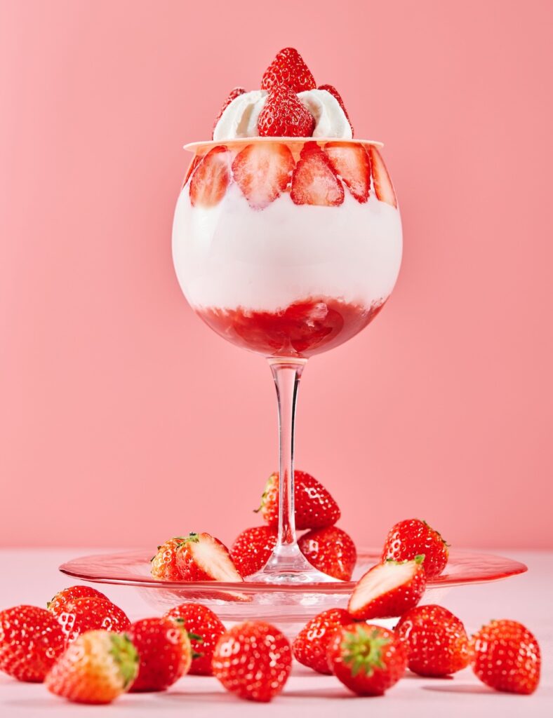 「ご褒美“苺”ミルク」税込み2,400円