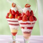 左から「いちご杏仁」、「桜いちご」