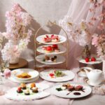 「ラ・プロヴァンス」にて販売される「ストロベリーブロッサムアフタヌーンティー」イメージ