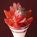 「徳島県産“さくらももいちご”のプレミアムストロベリーパフェ」税込み4,400円