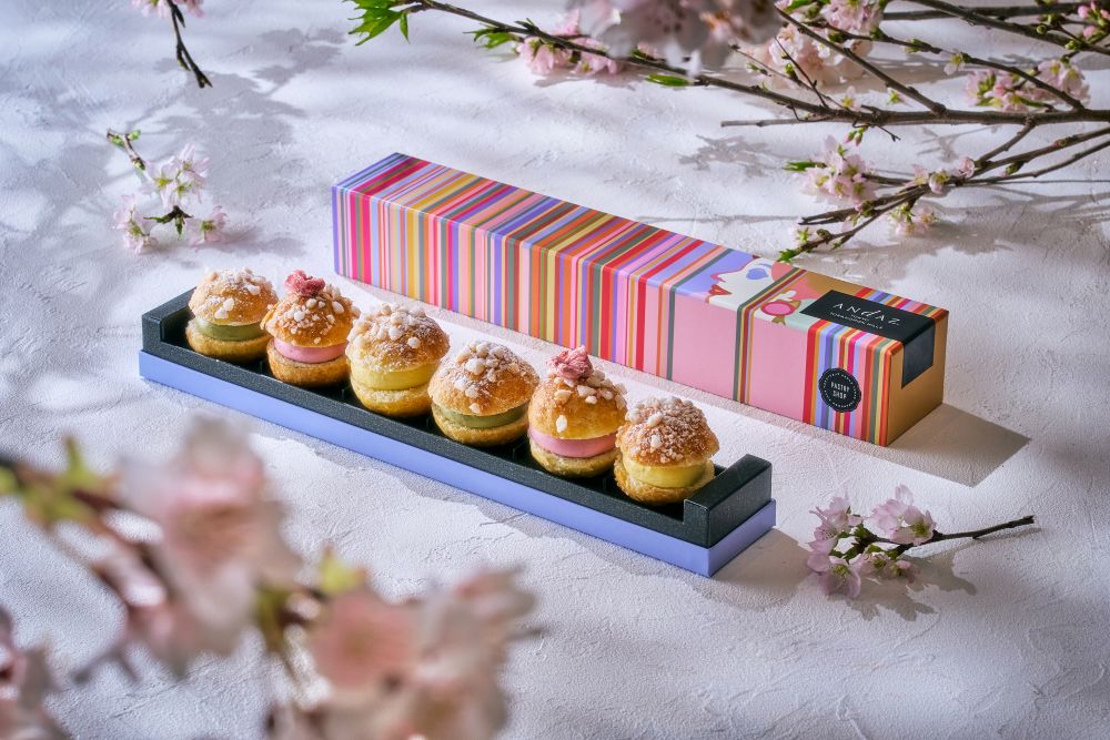 「アンダーズ トロペジェンヌ お花見セレクションボックス」6個入り・税込み1,800円