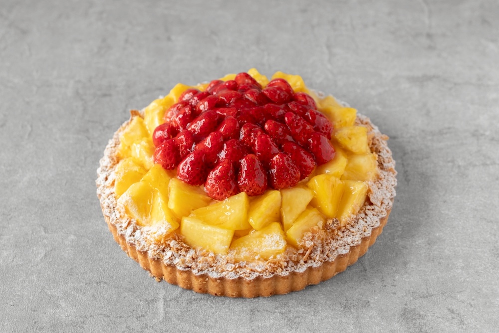 「パイナップルといちごのタルト」イメージ