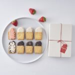 2月15日〜5月中旬に販売される「フェアリークリームウィッチ レーズン&奈良県産古都華いちご生バターサンド2種セット」8個入り・税込み3,680円