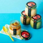 「風水木 御稲荷プリン」の阪神梅田本店初登場の各種プリン。550円〜