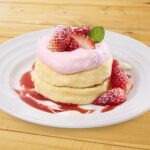 「ジャストサイズ　いちごのリコッタパンケーキ」税込み1,200円