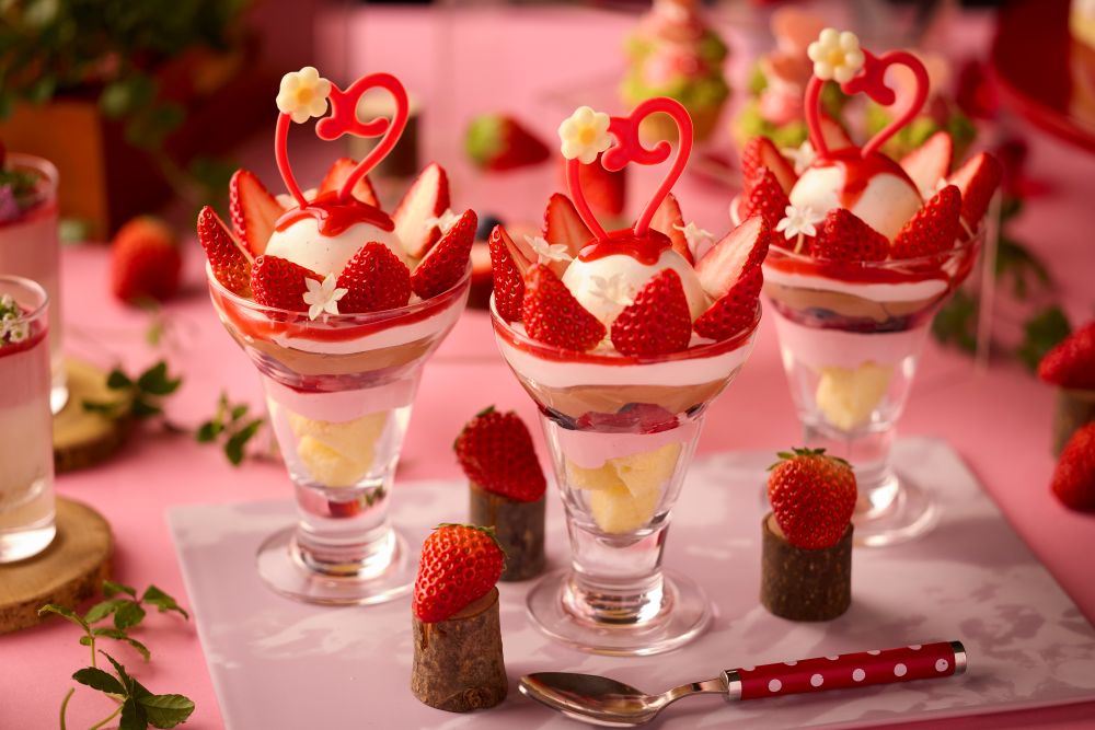 「ストロベリースイーツブッフェ～Strawberry Flower Garden～」イメージ