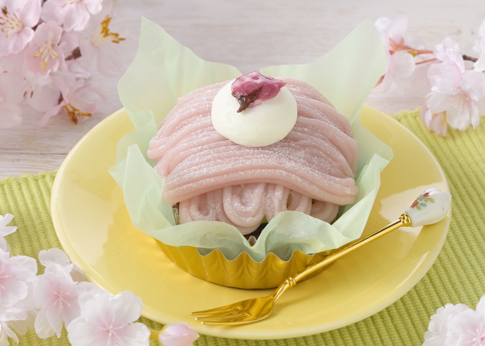 「さくらと抹茶のモンブラン」イメージ