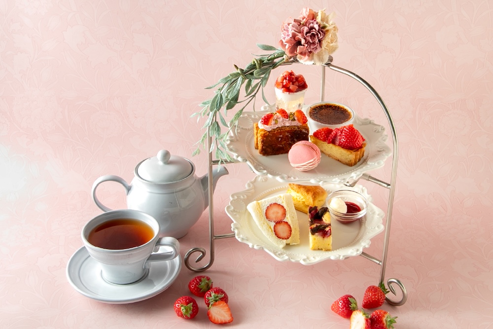 「いちごと紅茶のアフタヌーンティー」税込み3,630円