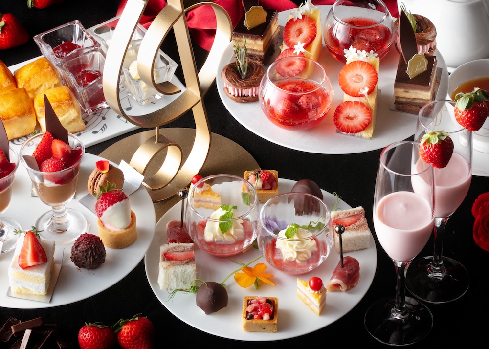 「ストロベリー＆ショコラアフタヌーンティー」税込み5,900円（別途サービス料）