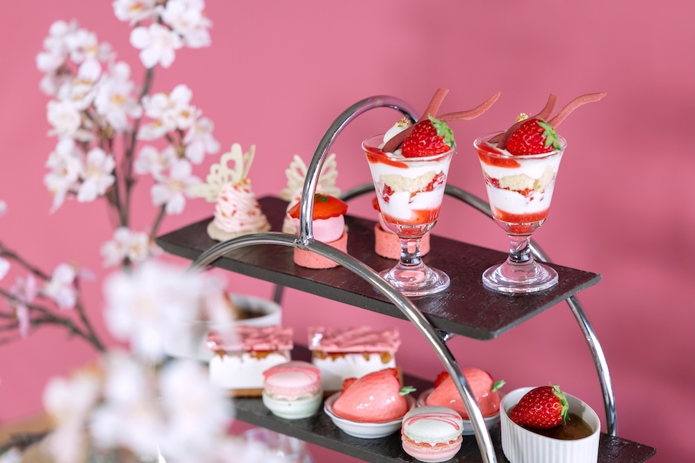 「Quattro Strawberry Afternoon Tea Set ～春めくストロベリー～」イメージ