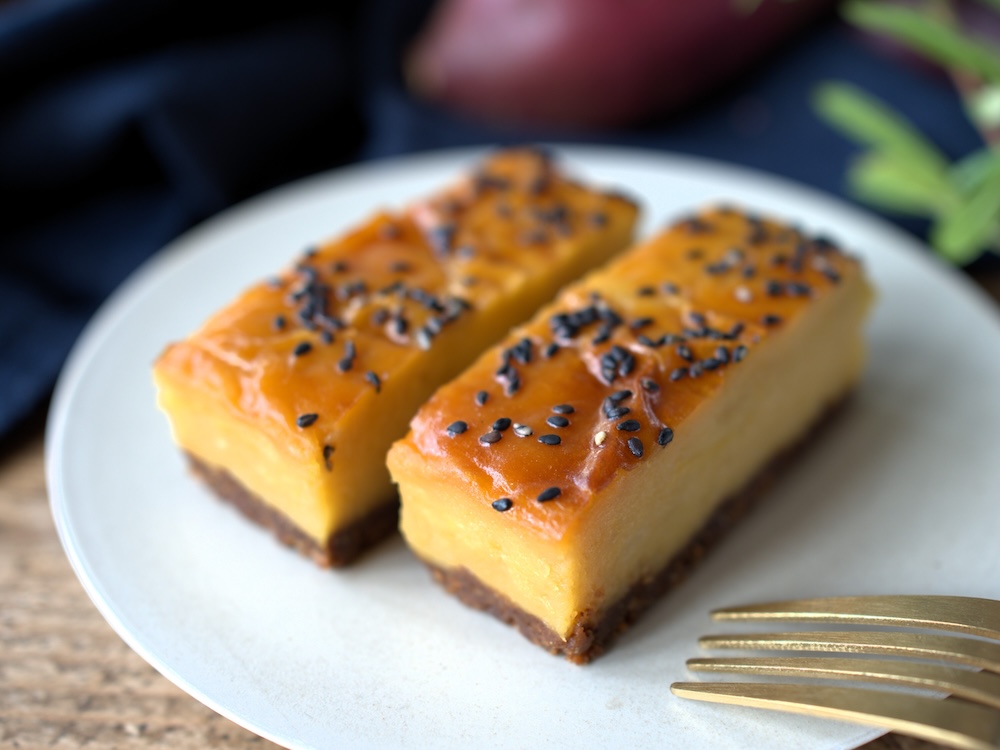 「OIMOcafe」の「焦がしバターのスイートポテト」1個・税込み600円