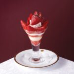 「兵庫県産“ロイヤルクイーン”のロイヤルストロベリーパフェ」税込み6,600円