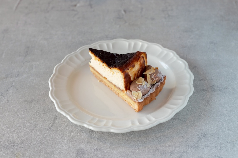 「バスクチーズタルト」ピース・税込み785円