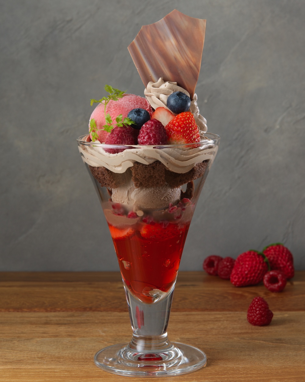 「ショコラベリーパフェ」イメージ