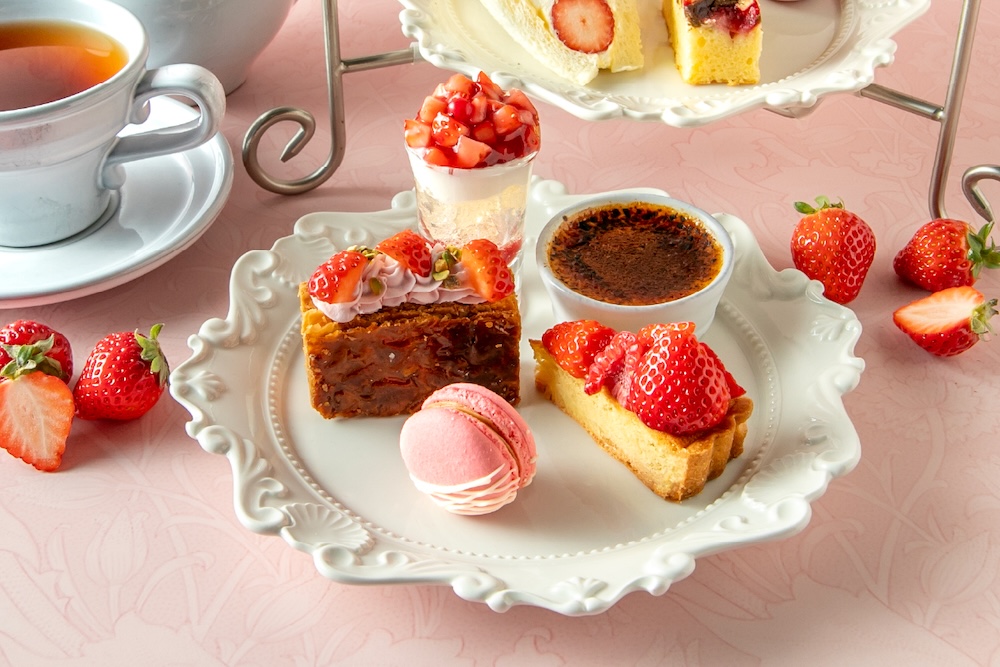 「いちごと紅茶のアフタヌーンティー」税込み3,630円