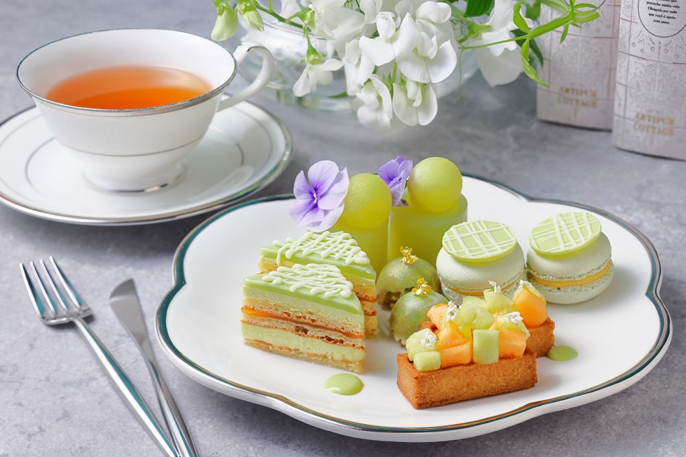 「マスクメロンアフタヌーンティーセット～至福のひととき～」イメージ