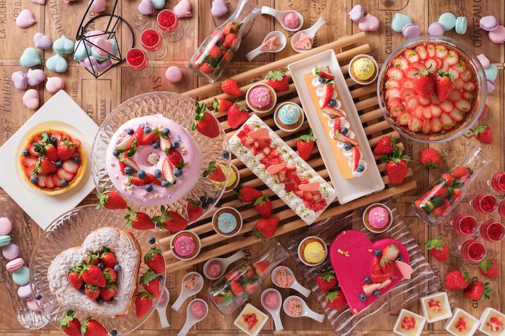 「苺スイーツ&ランチビュッフェ」イメージ