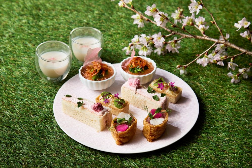 「桜薫る春のアフタヌーンティー」イメージ