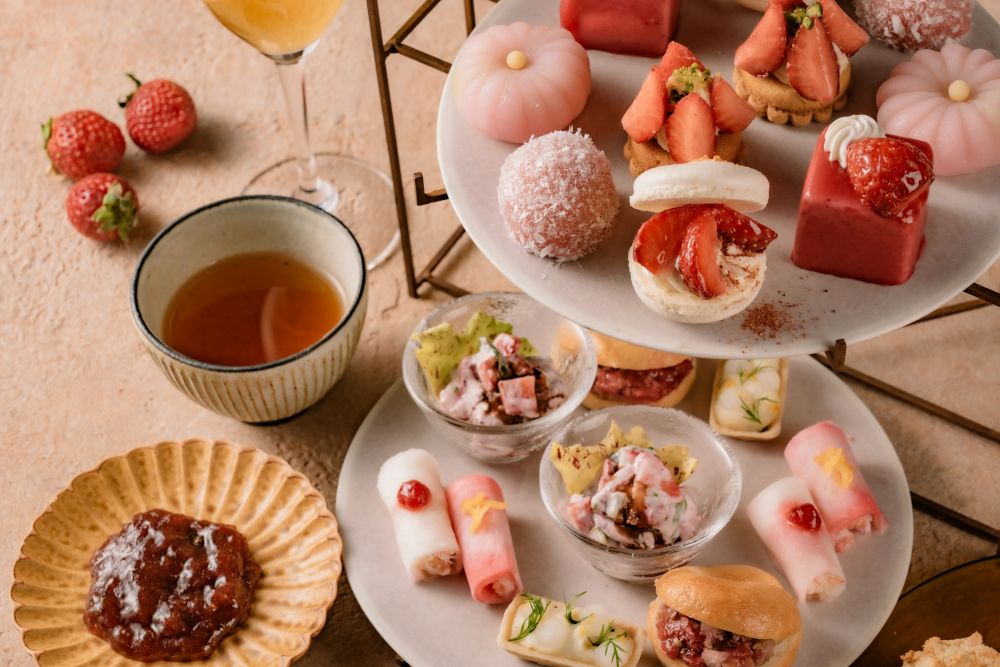 「いちごづくしのストロベリーアフタヌーンティー」イメージ