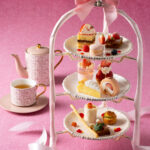 「苺と桜のアフタヌーンティーセット」イメージ