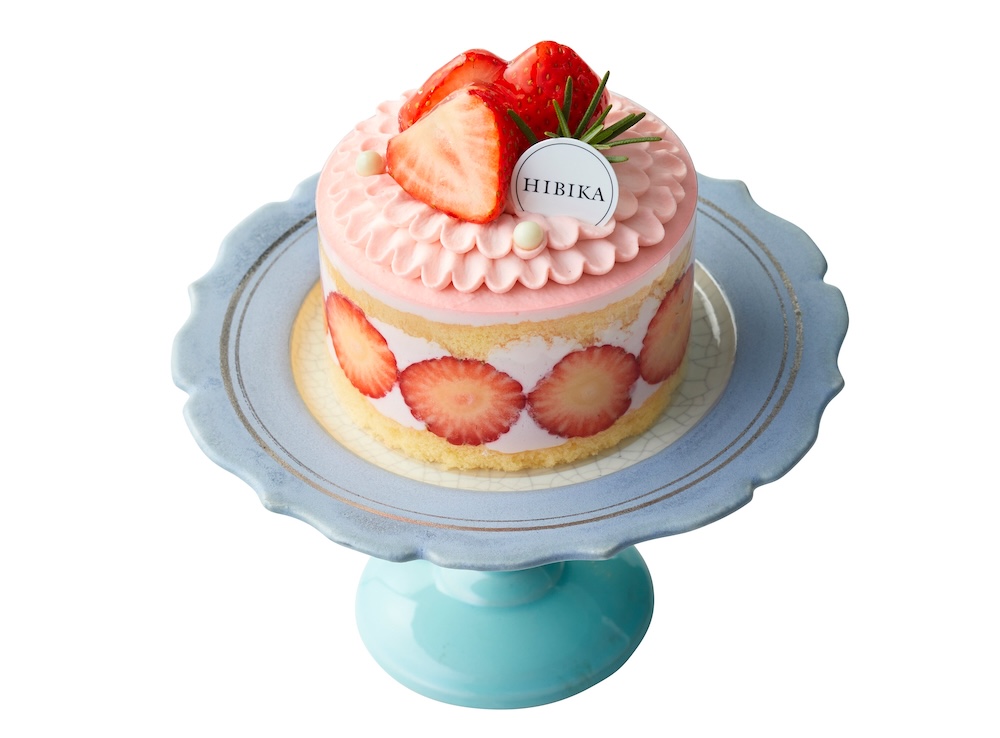 「HIBIKA」の阪急うめだ本店限定「春日和 - 春いちごのデコレーションケーキ-」2,160円