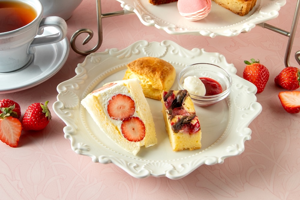 「いちごと紅茶のアフタヌーンティー」税込み3,630円