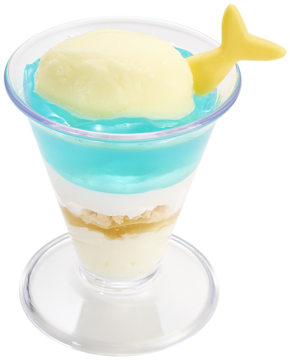 「きまぐれクック監修 おさかなパフェ～ゆず味仕立て～」税込み400円〜