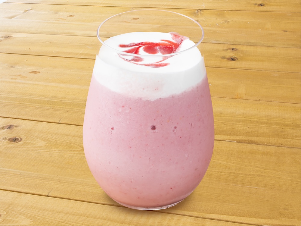 「苺クリームスムージー」税込み730円