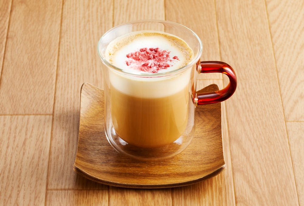 「フローラル桜ラテ（HOT）」税込み759円