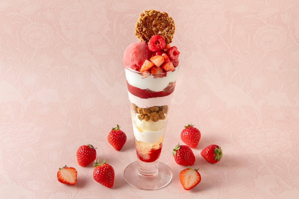 「いちごとエルダーフラワーのパルフェ」税込み1,870円