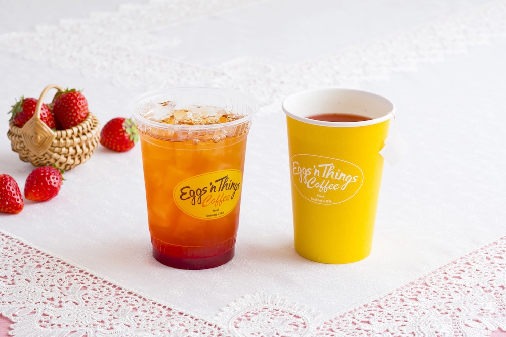 「ストロベリーティー（テイクアウト）」税込み842円