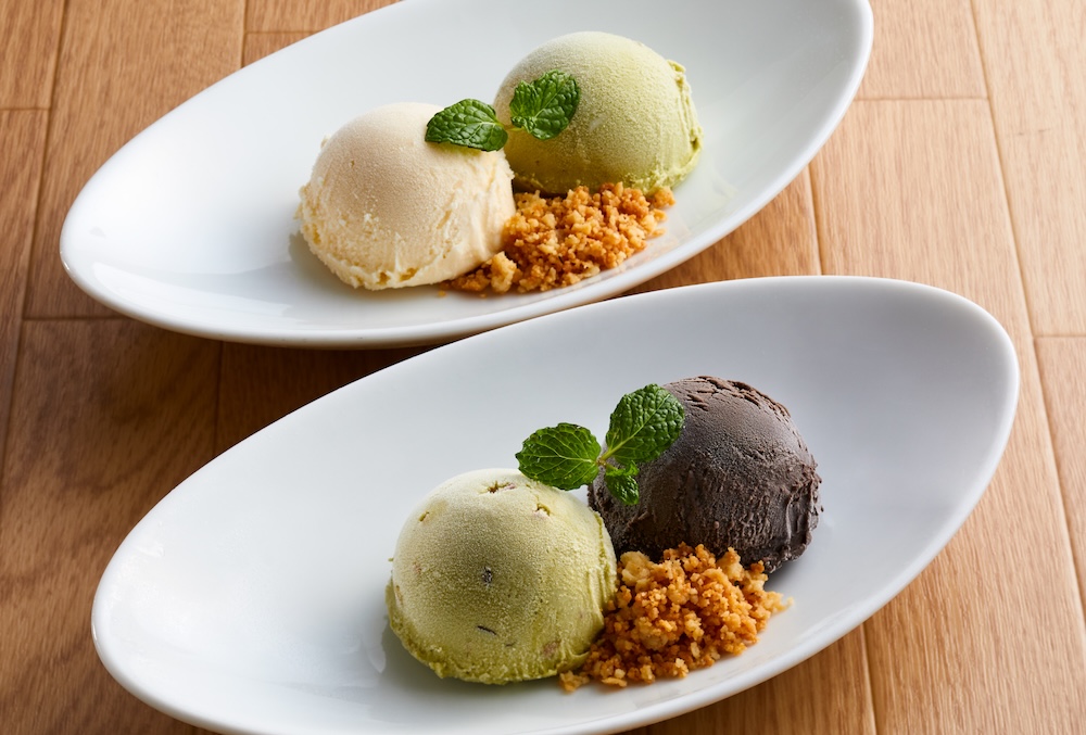 「アイスの盛り合わせ」税込み649円