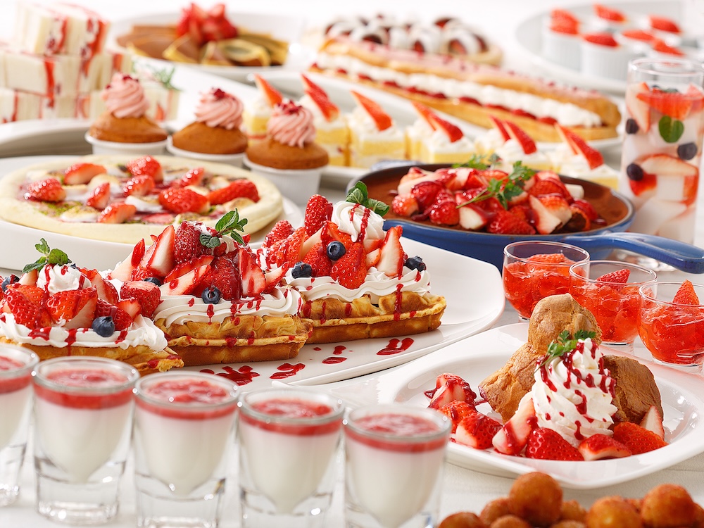 「苺スイーツ&ランチビュッフェ」イメージ